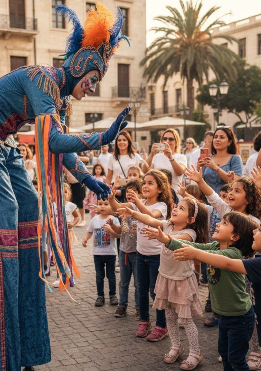 Fire, LED & Circus Shows by Paradream Events